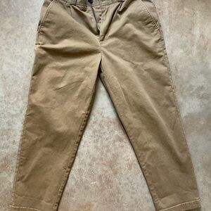 I love ugly Men's Tan Pants trousers khaki size S